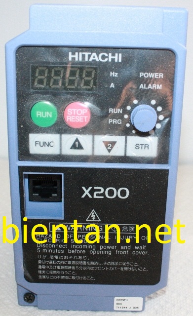 Biến tần HITACHI X200 - 1.5kW, 220V, 1 pha